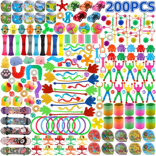 nicknack 200 Stücke Kindergeburtstag Mitgebsel Set für 5-10 Jahre – Party-Mitgebsel für Gastgeschenke, Goodie Bags & Pinata Füllung – Kleinspielzeug als Giveaways und Geschenkideen nicknack 200 Stücke Kindergeburtstag Mitgebsel Set für 5-10 Jahre – Party-Mitgebsel für Gastgeschenke, Goodie Bags & Pinata Füllung – Kleinspielzeug als Giveaways und Geschenkideen von nicknack