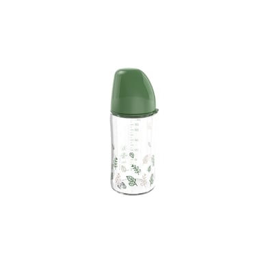 nip® Weithalsflasche cherry green Boy, 240 ml aus Glas von Nip