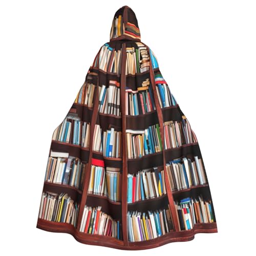 Unisex Umhang mit Kapuze in voller Länge, Halloween-Umhang, Cosplay, Karneval von njkhbolk