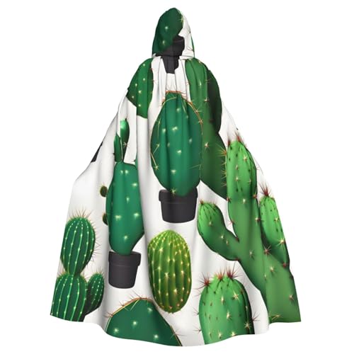 njkhbolk Grüner Kaktus-Druck, Karnevals-Umhang, Kapuzenumhang, Cosplay-Kostüm, Uni, Umhang njkhbolk Grüner Kaktus-Druck, Karnevals-Umhang, Kapuzenumhang, Cosplay-Kostüm, Uni, Umhang von njkhbolk