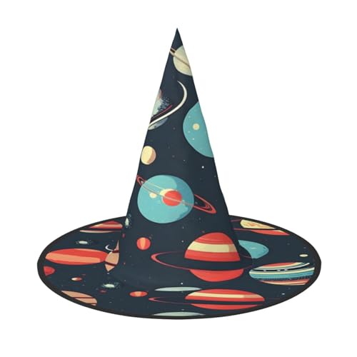 njkhbolk Modischer Weltraum-Planeten-Druck, Halloween-Vollhut, faltbare Cosplay-Kopfbedeckung, Kostümzubehör njkhbolk Modischer Weltraum-Planeten-Druck, Halloween-Vollhut, faltbare Cosplay-Kopfbedeckung, Kostümzubehör von njkhbolk