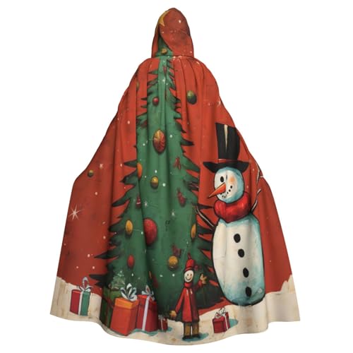 njkhbolk Uni Kapuzenumhang für Karneval, Schneemann, Weihnachtsbaum, Cosplay, Kostüm, Schwarz, Einheitsgröße njkhbolk Uni Kapuzenumhang für Karneval, Schneemann, Weihnachtsbaum, Cosplay, Kostüm, Schwarz, Einheitsgröße von njkhbolk