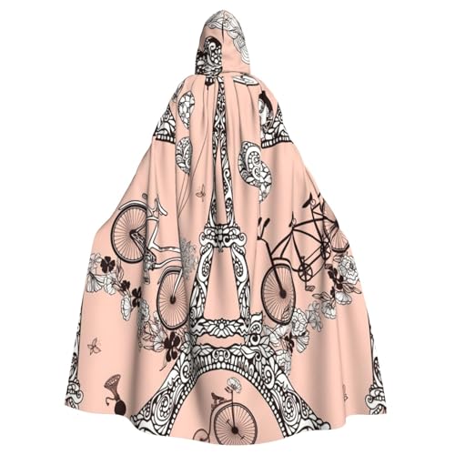 njkhbolk Unisex Fahrradumhang mit Kapuze, Kaffeeballon-Druck, volle Länge, Halloween-Umhang, Cosplay, Karneval njkhbolk Unisex Fahrradumhang mit Kapuze, Kaffeeballon-Druck, volle Länge, Halloween-Umhang, Cosplay, Karneval von njkhbolk