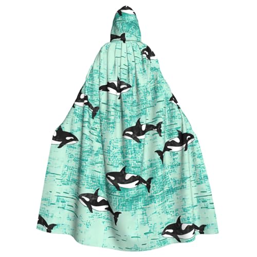 njkhbolk Unisex-Kapuzenumhang im Pazifik-Ozean, biologischer Druck, volle Länge, Halloween-Umhang, Cosplay, Karnevalskostüm njkhbolk Unisex-Kapuzenumhang im Pazifik-Ozean, biologischer Druck, volle Länge, Halloween-Umhang, Cosplay, Karnevalskostüm von njkhbolk