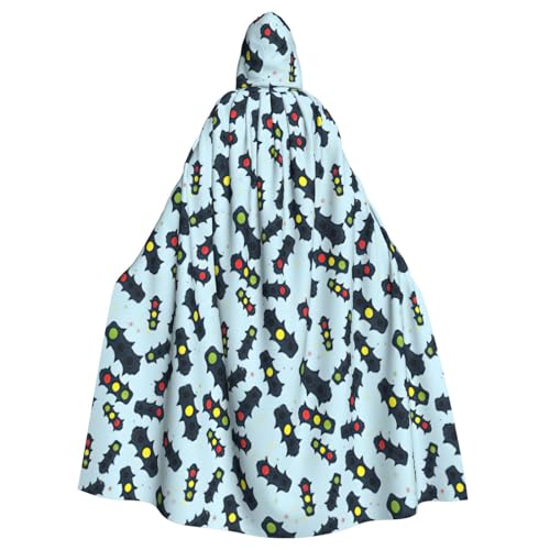 njkhbolk Unisex Kapuzenumhang mit Ampelaufdruck, volle Länge, Halloween-Umhang, Cosplay, Karneval njkhbolk Unisex Kapuzenumhang mit Ampelaufdruck, volle Länge, Halloween-Umhang, Cosplay, Karneval von njkhbolk