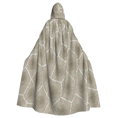 njkhbolk Unisex Petoskey-Umhang mit Kapuze, Steindruck, volle Länge, Halloween-Umhang, Cosplay, Karneval von njkhbolk