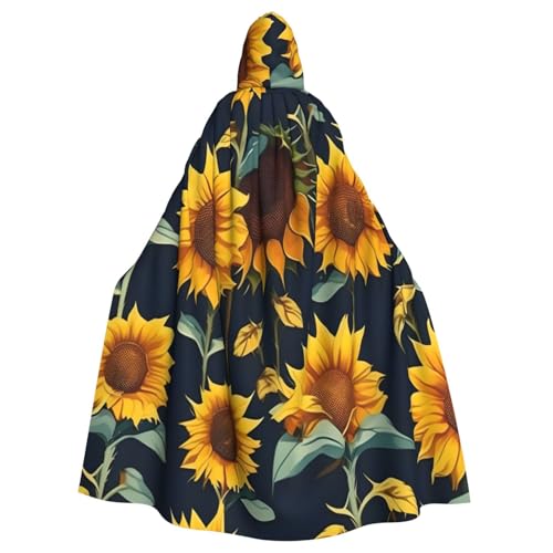 njkhbolk Wunderschöner Sonnenblumen-Druck, Karnevals-Umhang, Kapuzenumhang, Cosplay-Kostüm, Uni-Bademantel njkhbolk Wunderschöner Sonnenblumen-Druck, Karnevals-Umhang, Kapuzenumhang, Cosplay-Kostüm, Uni-Bademantel von njkhbolk
