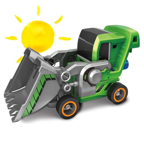 7-in-1 Solar-Fahrzeug Bausatz, Auto Experimentierkasten mit Motorantrieb, Technik und Elektronik Lern-Spielzeug, DIY Baukasten fördert Kreativität der Kinder in Jungen Jahren für erneuerbare Energien von njoyn
