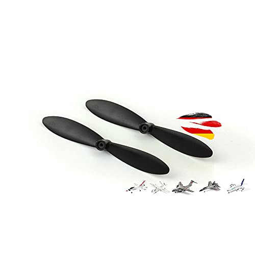 Original RC Flugzeug Propeller-Set 55 x 9 mm, kompatibel mit XK A110 Predator MQ-9, A120, A130, A200 F-16 Kampfjet, A380 Airbus, WLtoys XK-Serie u. weiteren RC-Modellen, robust, leicht Rotorblatt, DIY Original RC Flugzeug Propeller-Set 55 x 9 mm, kompatibel mit XK A110 Predator MQ-9, A120, A130, A200 F-16 Kampfjet, A380 Airbus, WLtoys XK-Serie u. weiteren RC-Modellen, robust, leicht Rotorblatt, DIY von njoyn