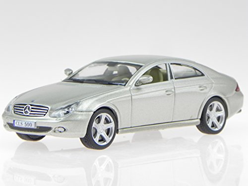 Mercedes C219 CLS 2004 beige Modellauto in Vitrine 1:43 von nn