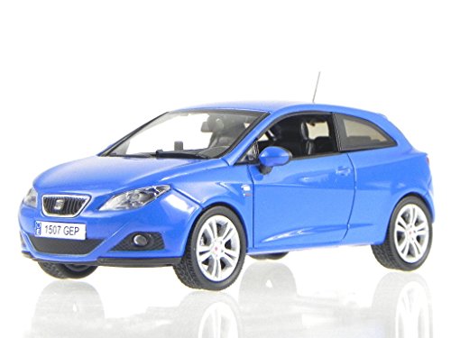 Seat Ibiza SC 3-Türer 2008 blau Modellauto 1:43 Seat Ibiza SC 3-Türer 2008 blau Modellauto 1:43 von nn