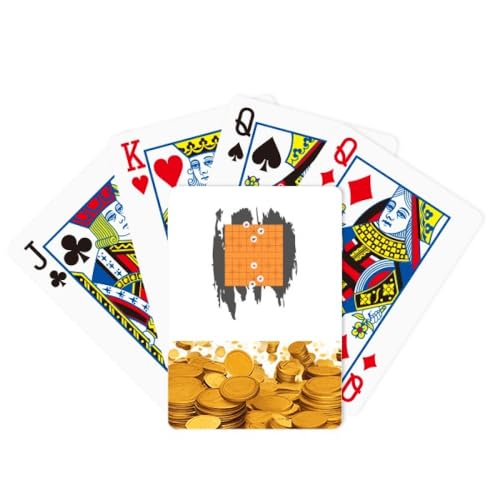 Chinesisches Erbe Schach Inkblot Contest Gold Poker Spielkarte Klassisches Spiel von no/no