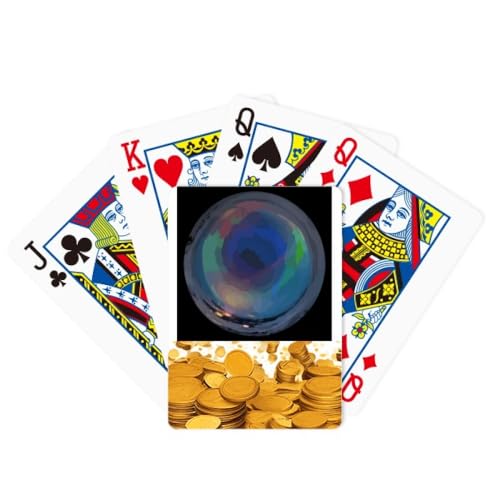no/no Abyss Hollow Planet Gloomy Gold Poker Spielkarte Klassisches Spiel von no/no