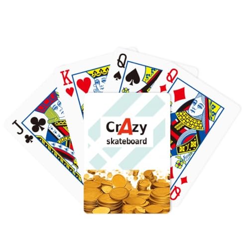 no/no Brief Best Cool Crazy Skateboard Skids Gold Poker Spielkarte Klassisches Spiel von no/no