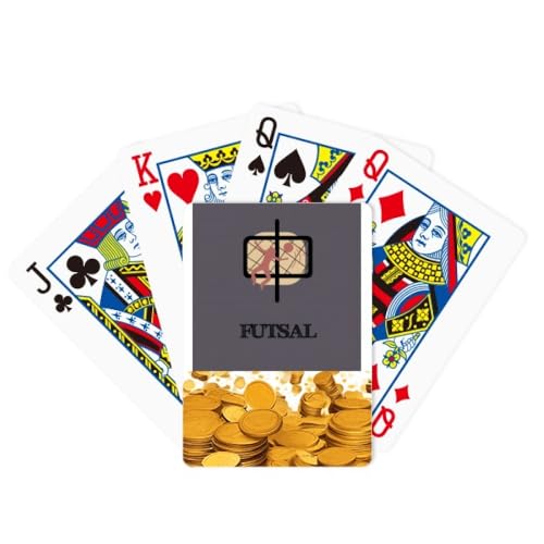 no/no China Sports Fußball Torwart Gold Poker Spielkarte Klassisches Spiel von no/no