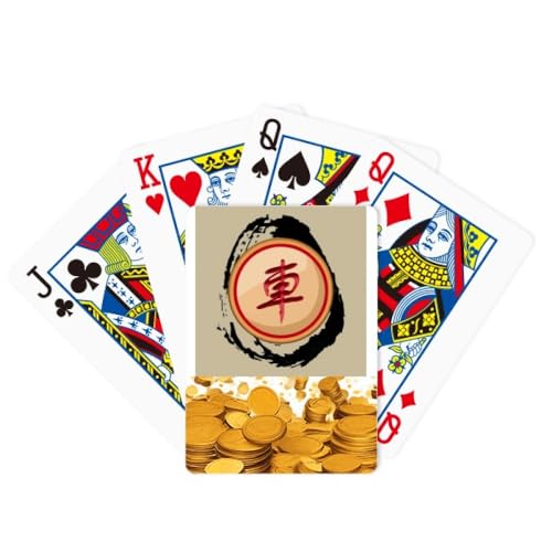 no/no Chinesisches Schach Red Generals Gold Poker Spielkarte Klassisches Spiel von no/no