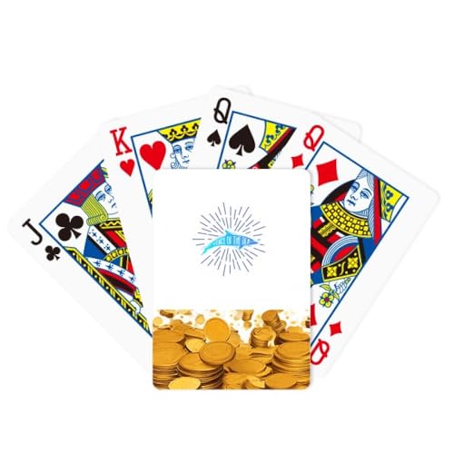 no/no Dolphin Sound Swimng Sea Gold Poker Spielkarte Klassisches Spiel von no/no