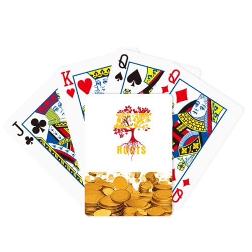 no/no Flag Root Faly Spanien Art Deco Fashion Gold Poker Spielkarte Klassisches Spiel von no/no