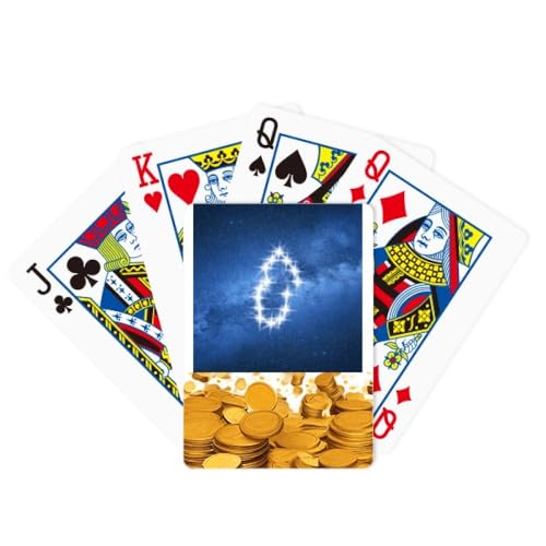 no/no Friendly Warm Beautiful Lucky Stars Gold Poker Playing Card Classic Game von no/no