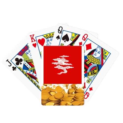 no/no Glückverheißendes Leben Schöne Kreativität Gold Poker Spielkarte Klassisches Spiel von no/no