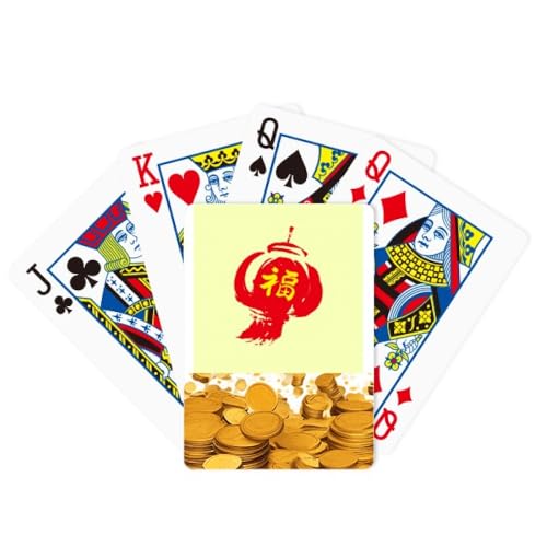 no/no Kalligraphie Benediktion Bleistift Gold Poker Spielkarte Klassisches Spiel von no/no