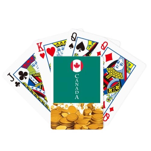 no/no Kanada North American Maple Vancouver Gold Poker Spielkarte Klassisches Spiel von no/no