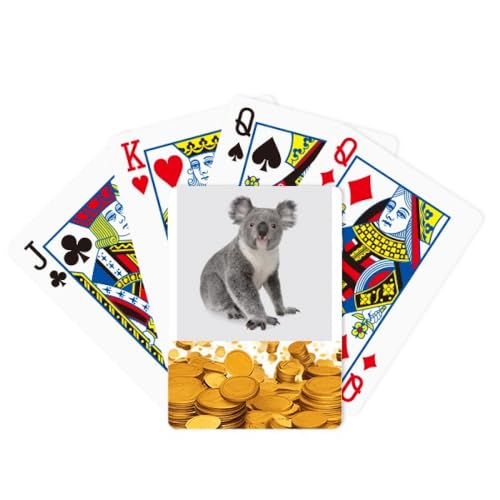 no/no Koala Body Ears Art Deco Fashion Gold Spielkarte Klassisches Spiel von no/no