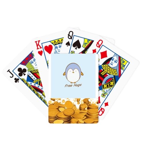 no/no Pinguin Pet Antarktic Hug Gold Spielkarte Klassisches Spiel von no/no