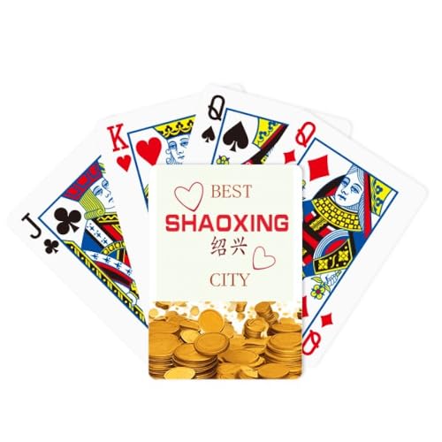 no/no River Town Shaoxing Icon Art Deco Fashion Gold Spielkarte Klassisches Spiel von no/no