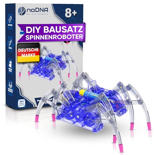 noDNA Roboter Kinder Spinnen Roboter zum selbst zusammenbauen - Experimente für Kinder ab 8 Jahren - Roboter Junge Roboter Spielzeug Roboter Spinne Spielzeug ab 8 Jahre noDNA Roboter Kinder Spinnen Roboter zum selbst zusammenbauen - Experimente für Kinder ab 8 Jahren - Roboter Junge Roboter Spielzeug Roboter Spinne Spielzeug ab 8 Jahre von noDNA We love robotics