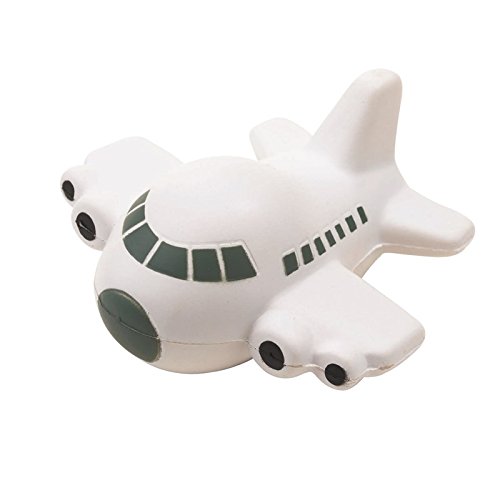noTrash2003 Spielzeugfigur Knautschfigur Büro Freizeit Spiel Kinder Soft Verschiedene Ausführungen (Flugzeug) von noTrash2003