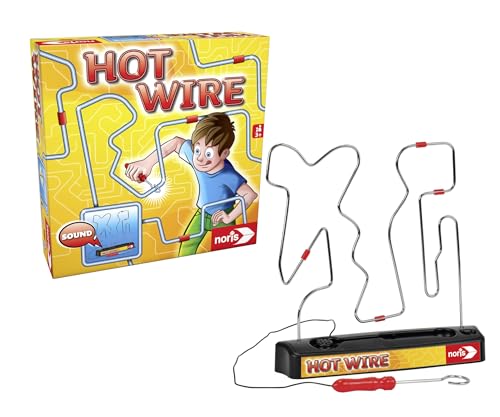 Noris 606060172 - Hot Wire, das bekannte Geschicklichkeitsspiel für die ganze Familie (Batterien nicht im Spiel enthalten), ab 3 Jahren Noris 606060172 - Hot Wire, das bekannte Geschicklichkeitsspiel für die ganze Familie (Batterien nicht im Spiel enthalten), ab 3 Jahren von Noris