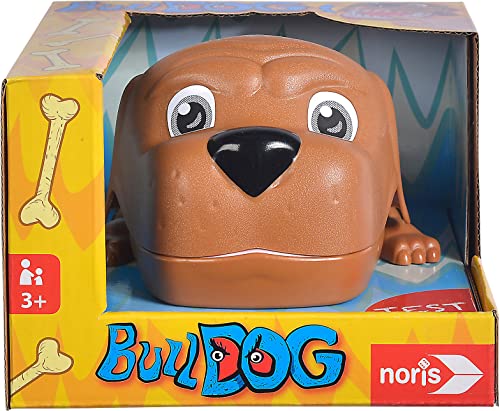 Noris - Bulldog, Aktionsspiel für Die ganze Familie (Keine Batterien erforderlich), für Kinder ab 3 Jahren von Noris