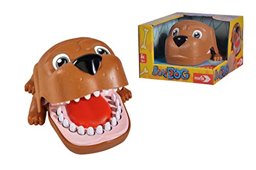 Noris - Bulldog, Aktionsspiel für Die ganze Familie (Keine Batterien erforderlich), für Kinder ab 3 Jahren von Noris
