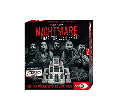 noris 606101896 - Nightmare - Das Thriller Spiel mit dem speziellen Nervenkitzel für alle Adrenalin-Junkies, ab 16 Jahren von Noris