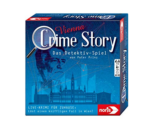 Noris 606201888 Crime Story Vienna - Krimi-Spiel für Erwachsene und Kinder ab 12 Jahren - Detektiv-Kartenspiel zum Thema Wien für 1 bis 6 Spieler Noris 606201888 Crime Story Vienna - Krimi-Spiel für Erwachsene und Kinder ab 12 Jahren - Detektiv-Kartenspiel zum Thema Wien für 1 bis 6 Spieler von Noris