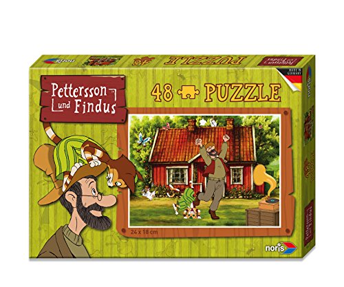 Noris 606031341 - Pettersson Findus Tanzen Puzzle, 48-teilig von Noris