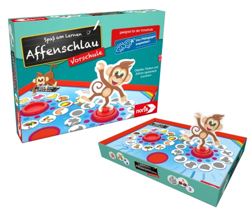 noris 606071901 – Affenschlau - Spaß am Lernen – spielerisches Lernen von Pädagogen empfohlen, ab 5 Jahren noris 606071901 – Affenschlau - Spaß am Lernen – spielerisches Lernen von Pädagogen empfohlen, ab 5 Jahren von Noris