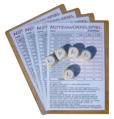 Notenwürfelspiel Notenwürfelspiel von noten-spiel.de