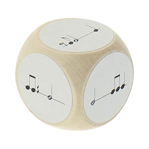 Rhythmuswürfel mit Achtelnoten, Viertelnoten und halben Noten - schönes Geschenk für Musiker Rhythmuswürfel mit Achtelnoten, Viertelnoten und halben Noten - schönes Geschenk für Musiker von noten-spiel.de