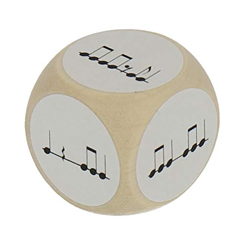 Rhythmuswürfel mit Achtelnoten und Viertelnoten - schönes Geschenk für Musiker Rhythmuswürfel mit Achtelnoten und Viertelnoten - schönes Geschenk für Musiker von noten-spiel.de