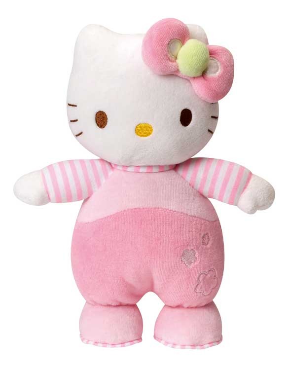 Hello Kitty - Kuscheltier mit Rassel von nsv