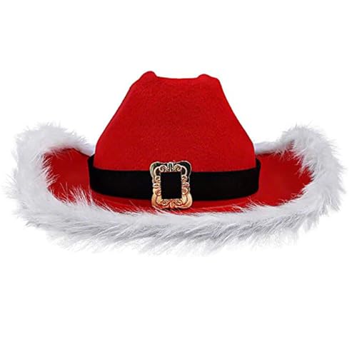 nuanzhiyuan Weihnachtsmütze, Weihnachtsmannmütze, Country-Westernhut, Hut für Party, Foto-Requisiten, Headwaer Geschenke nuanzhiyuan Weihnachtsmütze, Weihnachtsmannmütze, Country-Westernhut, Hut für Party, Foto-Requisiten, Headwaer Geschenke von nuanzhiyuan