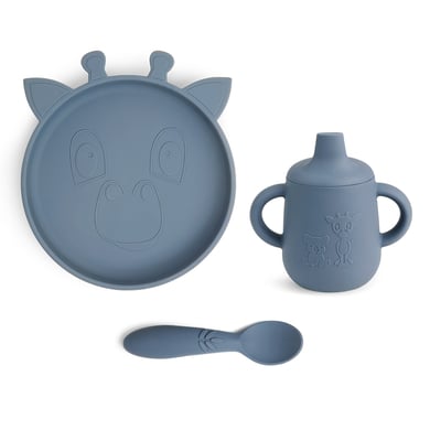 nuuroo Geschirrset Elke Giraffe 3er Set Bering Sea nuuroo Geschirrset Elke Giraffe 3er Set Bering Sea von nuuroo