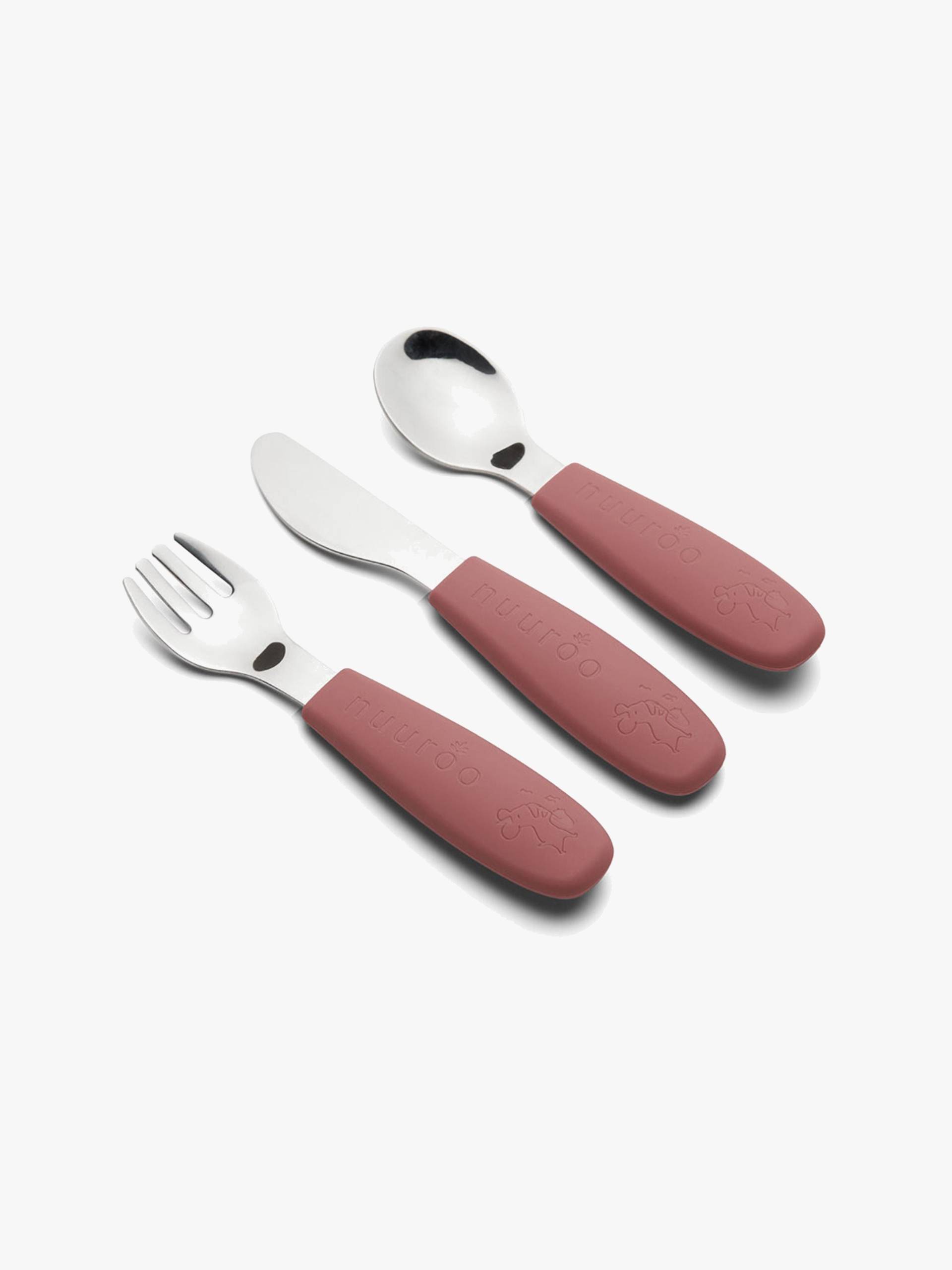 nuuroo Jana Besteck Set 3er-Pack, Mahogany nuuroo Jana Besteck Set 3er-Pack, Mahogany von nuuroo