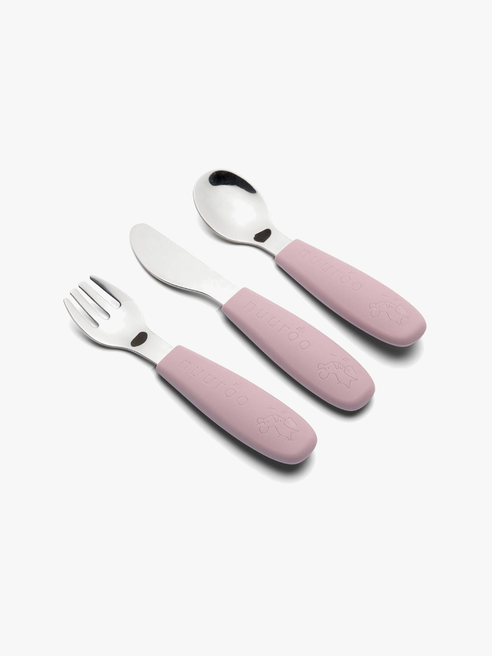 nuuroo Jana Besteck Set 3er-Pack, Woodrose nuuroo Jana Besteck Set 3er-Pack, Woodrose von nuuroo
