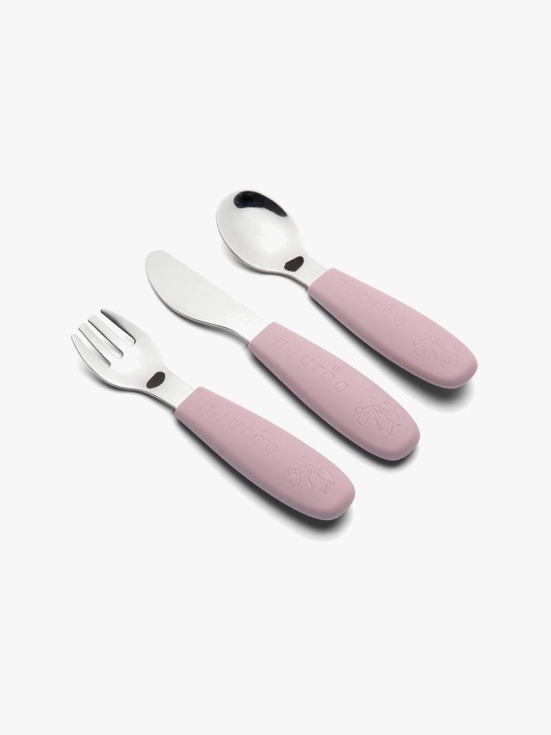 nuuroo Jana Besteck Set 3er-Pack, Woodrose nuuroo Jana Besteck Set 3er-Pack, Woodrose von nuuroo