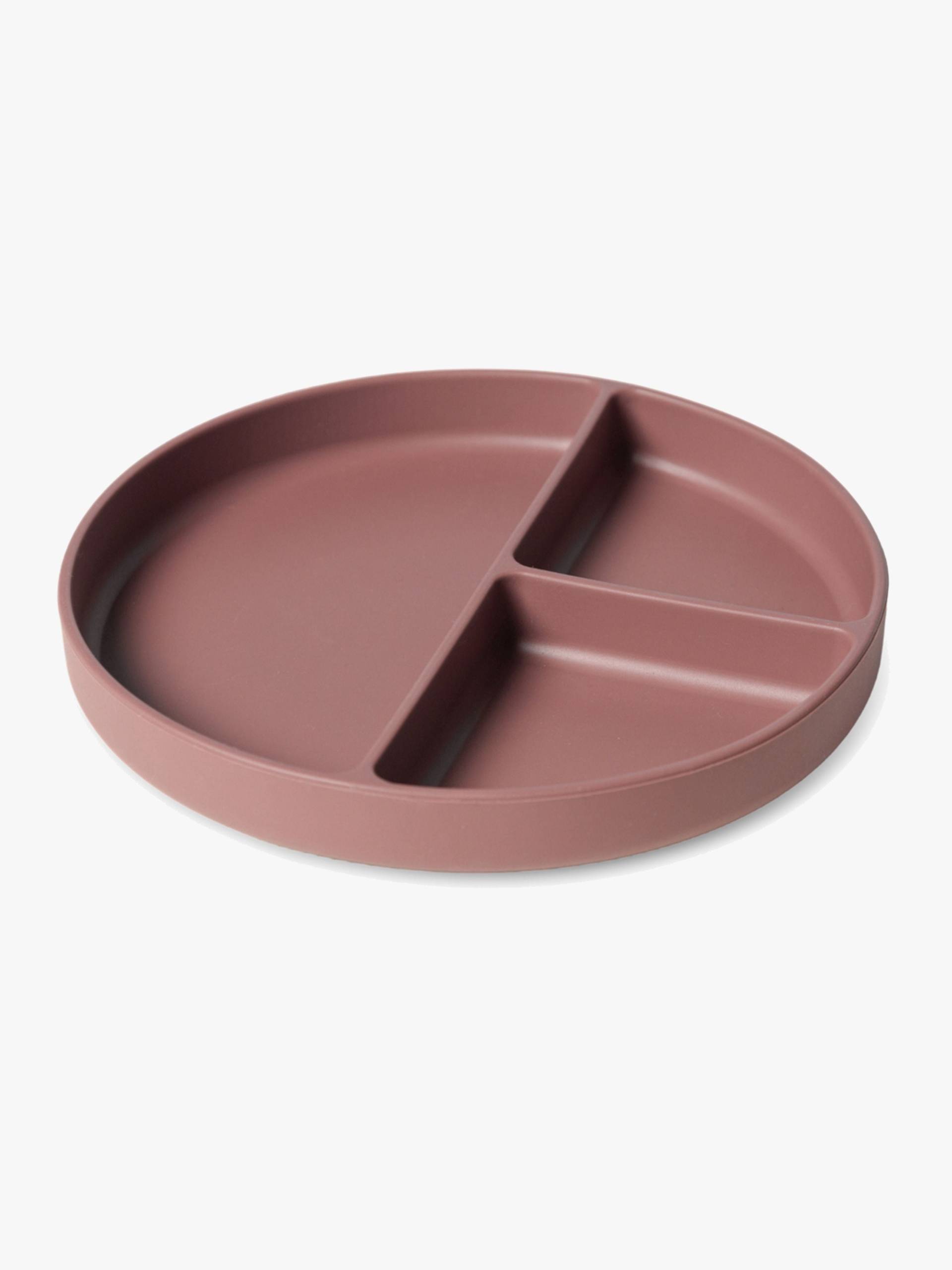 nuuroo Mingo Unterteilter Teller Silikon, Mahogany nuuroo Mingo Unterteilter Teller Silikon, Mahogany von nuuroo