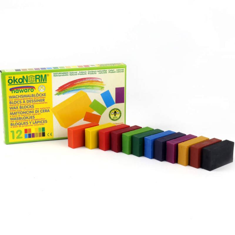 ökoNorm - Wachsmablöcke 12 Farben ökoNorm - Wachsmablöcke 12 Farben von ökoNorm
