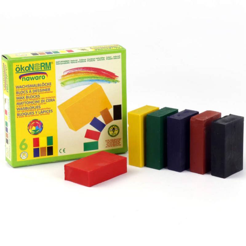 ökoNorm - Wachsmablöcke 6 Farben ökoNorm - Wachsmablöcke 6 Farben von ökoNorm